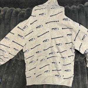 NFL Gray Seahawks Kids Hoodie